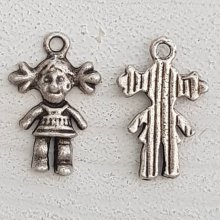 Charm Criança N°57 Menina Prata
