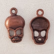 Pendente caveira e ossos cruzados N°06