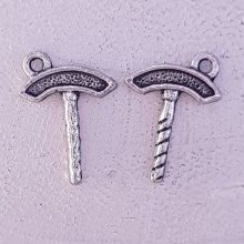 Pendente caveira e ossos cruzados N°16