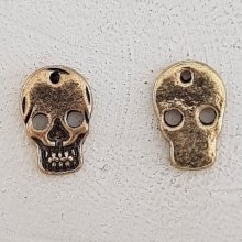 Pendente caveira e ossos cruzados N°17