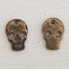 Pendente caveira e ossos cruzados N°17