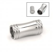 Fecho magnético Aço inoxidável 06 mm Prata N°03