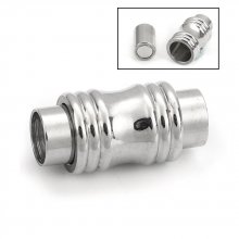 Fecho magnético Aço inoxidável 06 mm Prata N°05