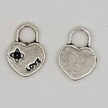 Amuletos em forma de coração N°14 A