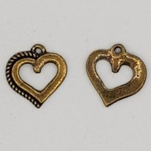 Amuletos em forma de coração N°17 V