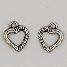 Amuletos em forma de coração N°18