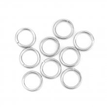 20 Anéis de junção abertos 11 mm Inox