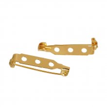 30 Suportes de fuso 27mm N°01 Ouro