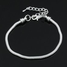 Bracelete mosquetão europeu 17cm