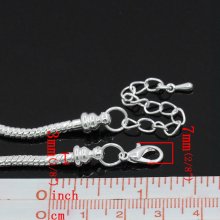 Bracelete de mosquetão europeu 21cm