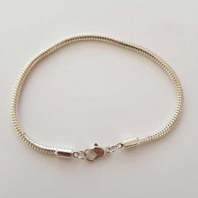 Bracelete mosquetão europeu 23cm N°02