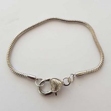 Bracelete mosquetão europeu 21cm N°03