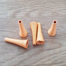 Copo cónico em espiral N°02 X 5 P Cor 07.