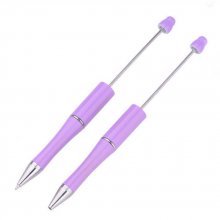 Caneta decorativa de pérolas lilás violeta para personalização x 1 unidade