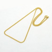 Colar N°14 em aço inoxidável 50 cm Ouro