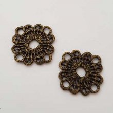 Charm Diversos N°011 Flor de bronze