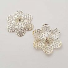 Charm Diversos N°019 Flor de prata