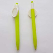 Caneta verde com suporte para cabochão 25 mm