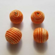 Conta tecida em fio de 19 mm