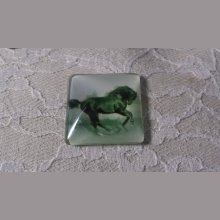 Cabochão de vidro quadrado 30mm 025 