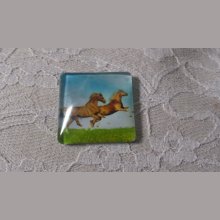 cabochão de vidro quadrado 30mm 014 