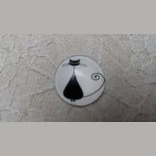 cabochão de vidro redondo 20mm cat 017 
