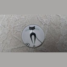 cabochão de vidro redondo 20mm cat 016 