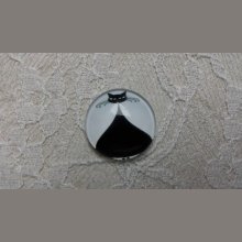 cabochão de vidro redondo 20mm cat 010 
