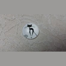 cabochão de vidro redondo 20mm cat 008 
