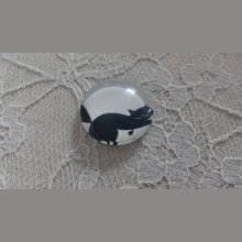 cabochão de vidro redondo 20mm cat 003 