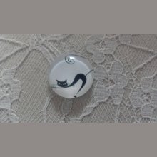 cabochão de vidro redondo 20mm cat 001 