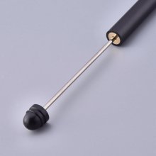 Caneta para decoração de contas de metal preta N°02