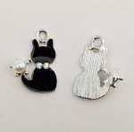 Pendente gato N°13 X 10 peças