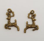 Charm veado N°02 x 2 peças