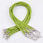1 Cordão entrançado N°03 - Suporte de colarinho com 3 mm de diâmetro