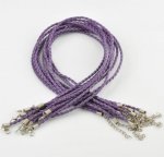 1 Cordão entrançado N°07 - Suporte de colarinho com 3 mm de diâmetro