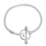 Pulseira de alternância europeia 17cm