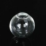 Bolas de vidro redondas 18mm 20 peças para encher