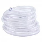 1 metro de fio oco de pvc 3 mm transparente