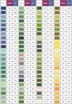 Linha para bordar âncora cor 0217