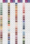 Linha para bordar âncora moldada cor 0977