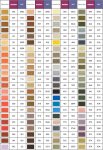 Linha para bordar âncora cor 0874