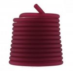 1 metro de fio oco de pvc 6,5 mm Fushia Dark