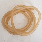 1 metro Cordão oco de pvc 6,5 mm Champanhe 2