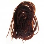 1 metro de fio de PVC caramelo de 1,5 mm.