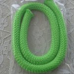 Corda de escalada de 40 cm redonda de 10 mm Fluo
