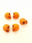 Lote 01 Crânios de Howlite coloridos 18 mm