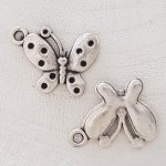 Pendente borboleta N°14 Prateado
