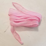 Fita de rayon tingida à mão n.º 02