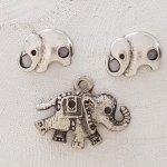 Amuleto do elefante N°06 x 3 peças